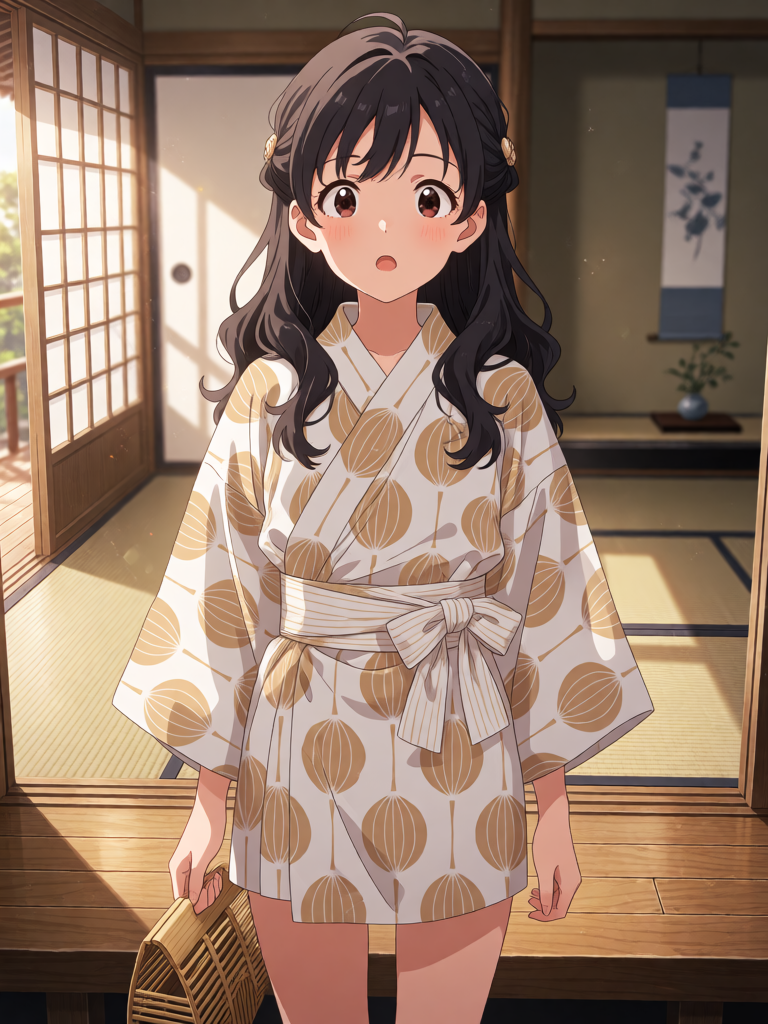 Aesthetic Yukata Glow