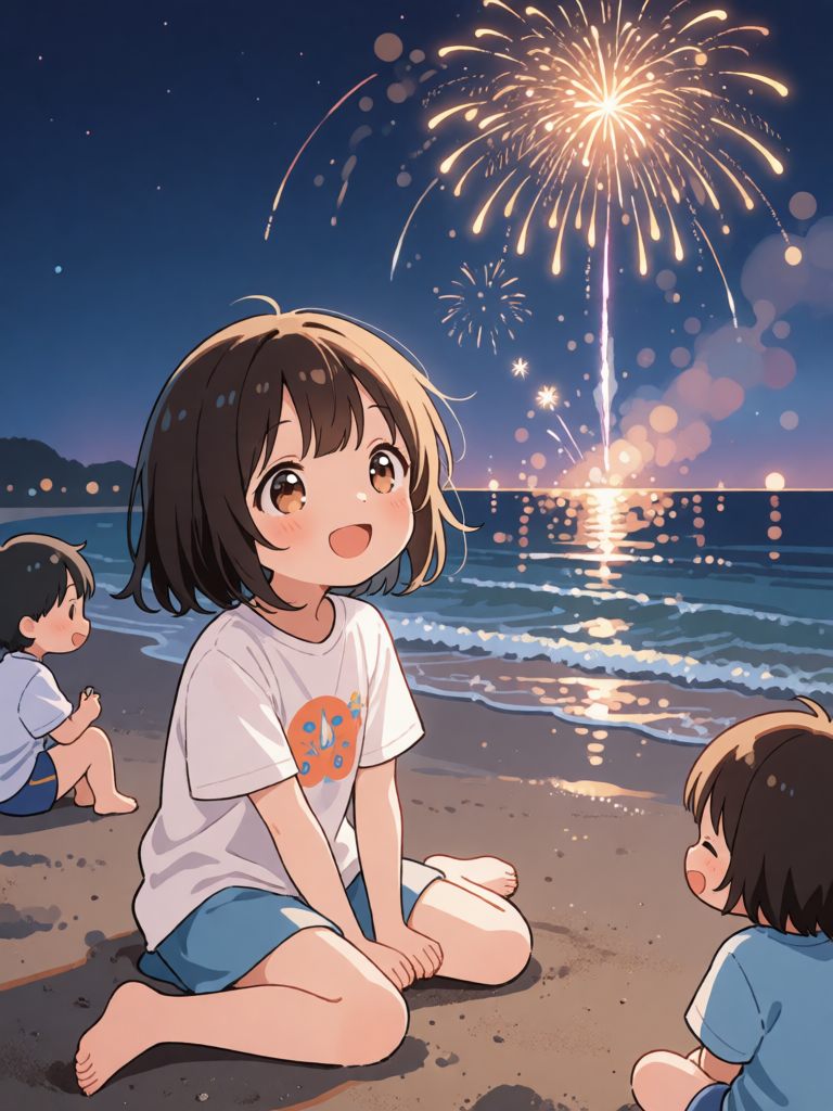 Beach Firework Vibes