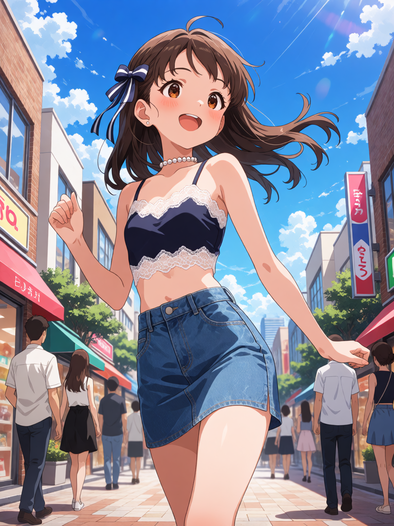 Cheerful Street Fashion
