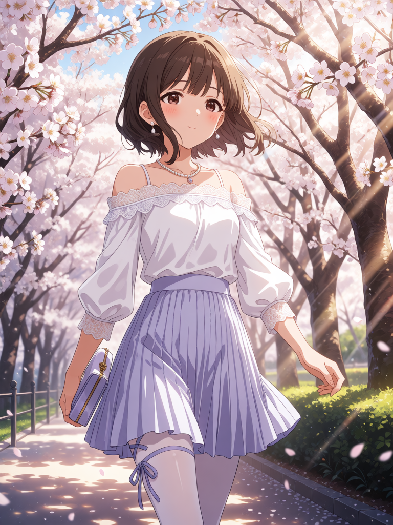 Cherry Blossom Dream Morning
