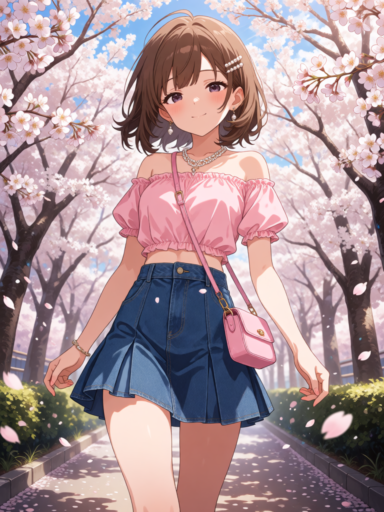 Cherry Blossom Spring Walk