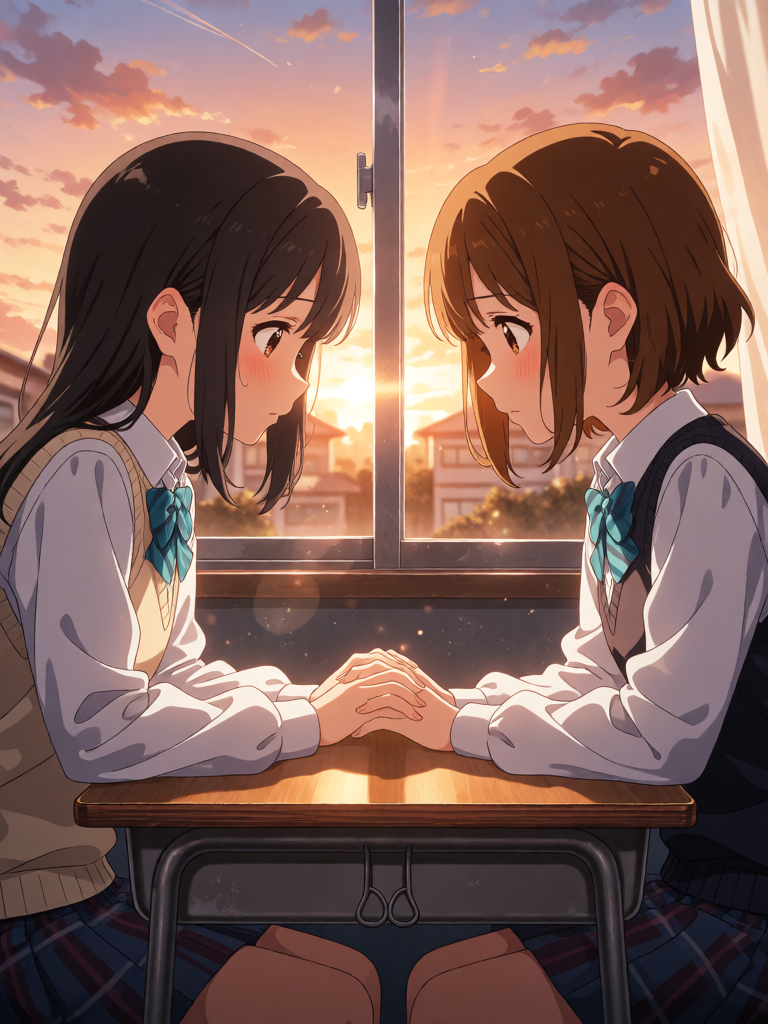 Classroom Golden Hour Moment