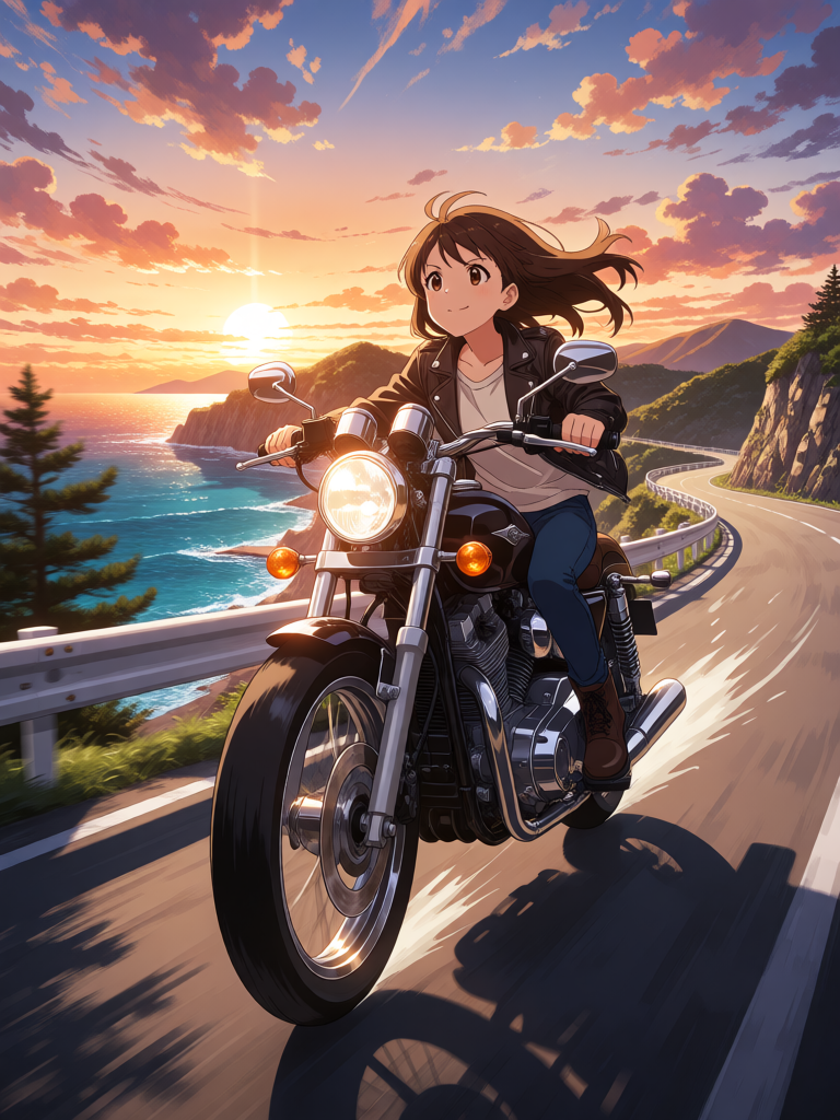 Coastal Sunset Ride