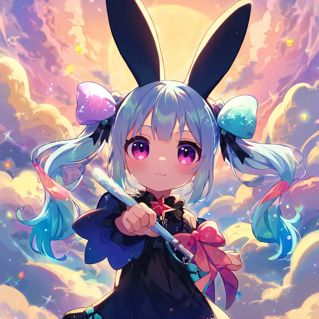 Twilight Bunny Wish