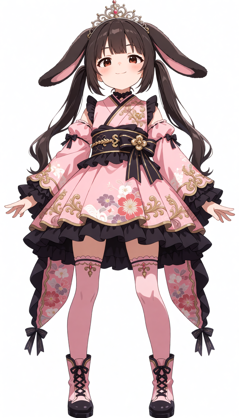 Cute Cyber Rabbit Girl