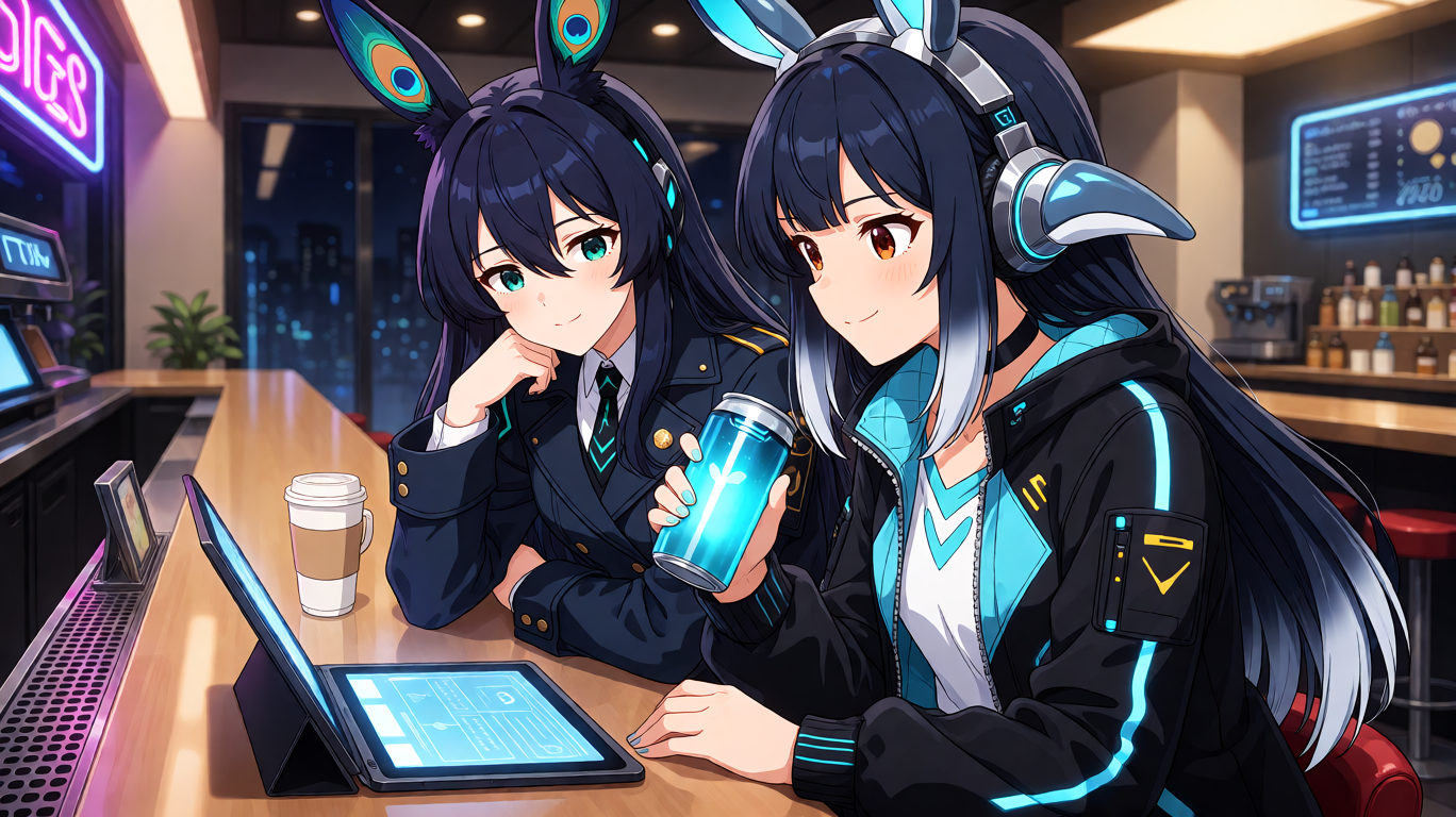 Cyber Cafe Duo Night