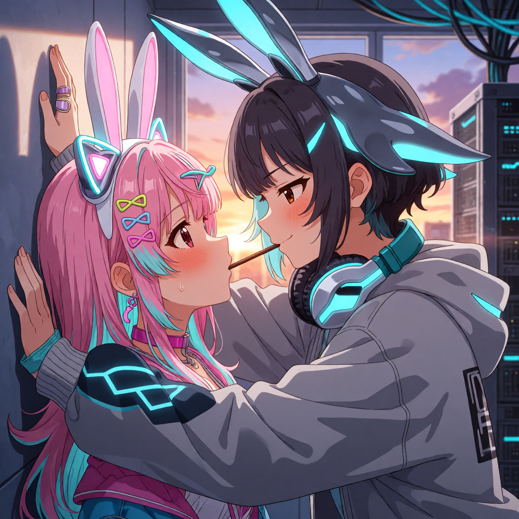 Cyber Love Pocky Moment