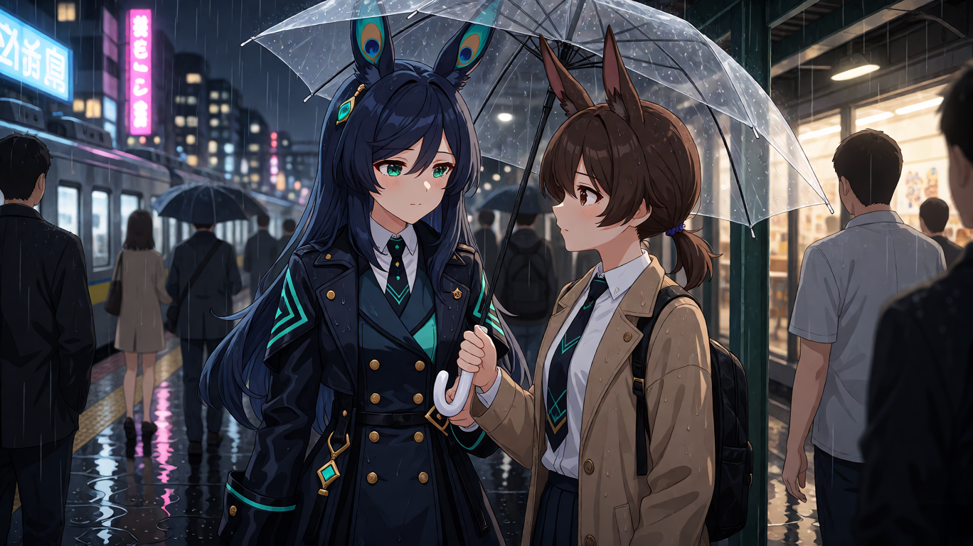 Cyber Rain Evening Exchange
