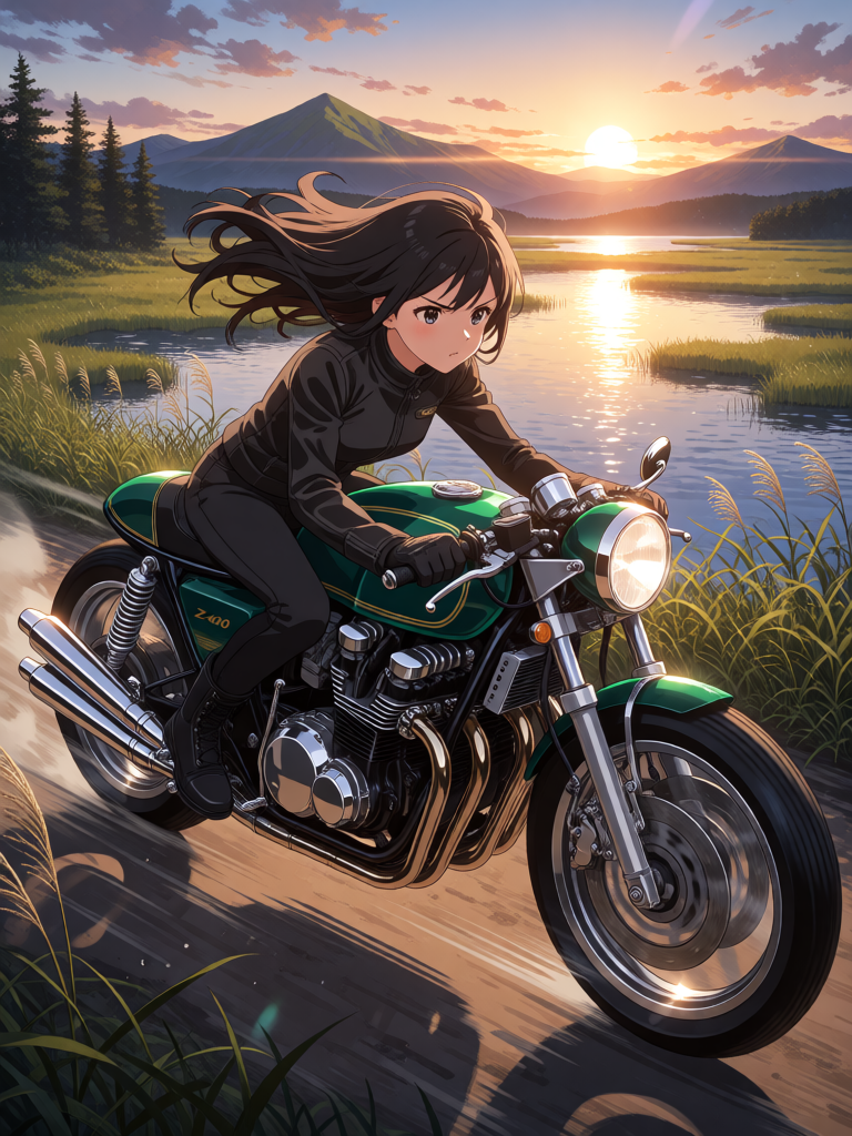 Emerald Sunset Ride