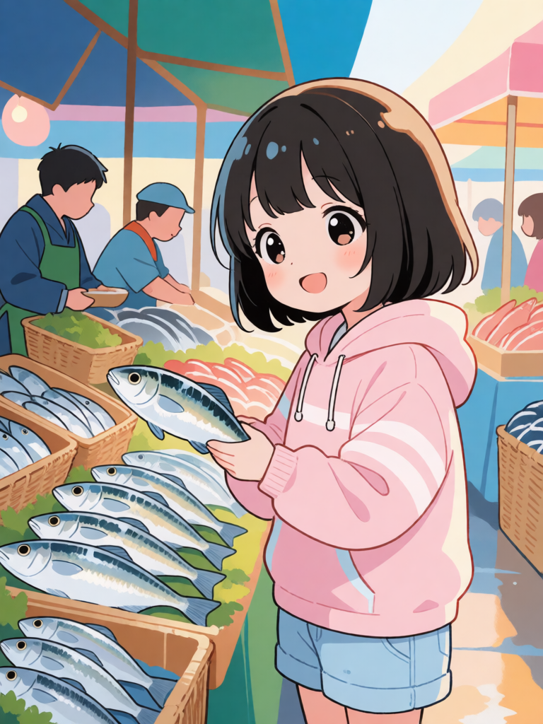 Fish Market Cutie