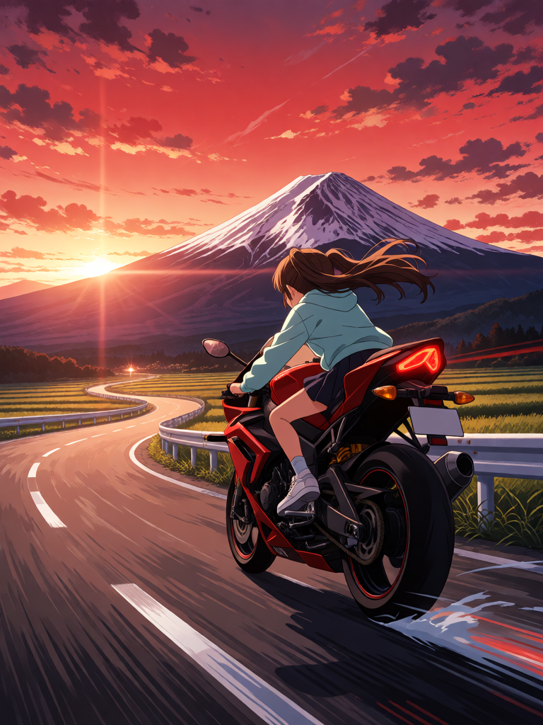 Fuji Road Speeding