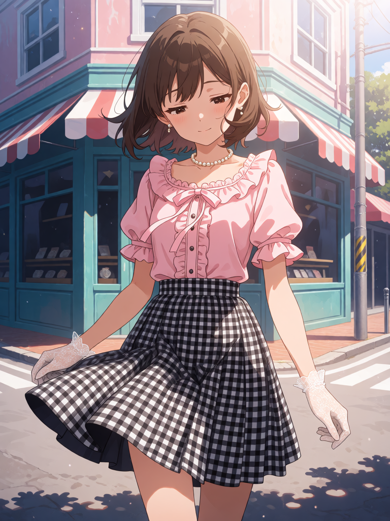 Girly Sunlight Walk