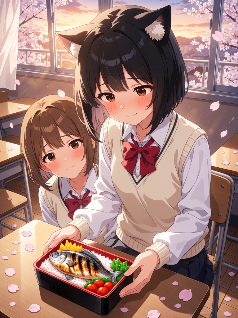 Golden Hour Bento Time