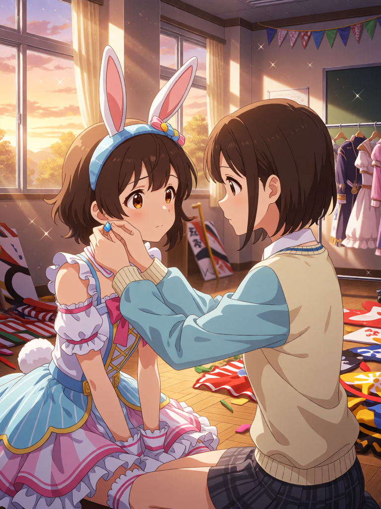Golden Hour Connection Moment