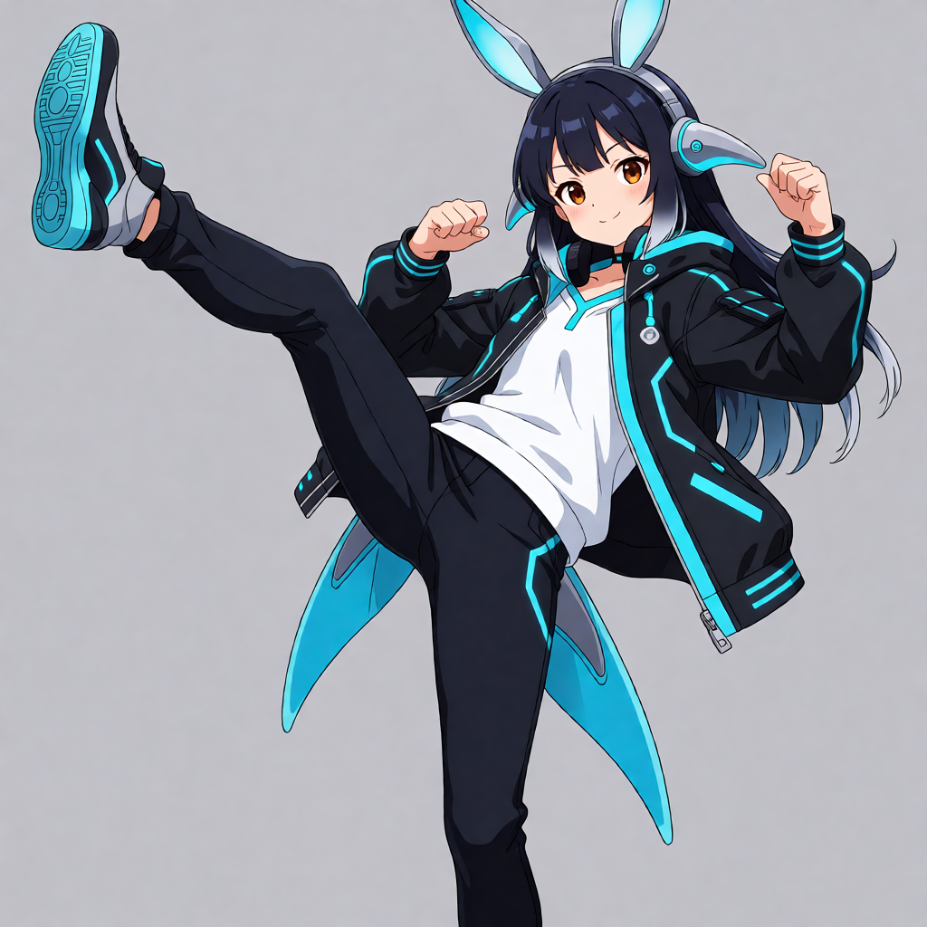 High Kick Action
