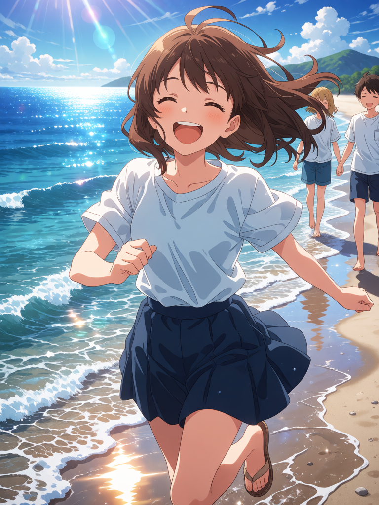 Joyful Shoreline Run