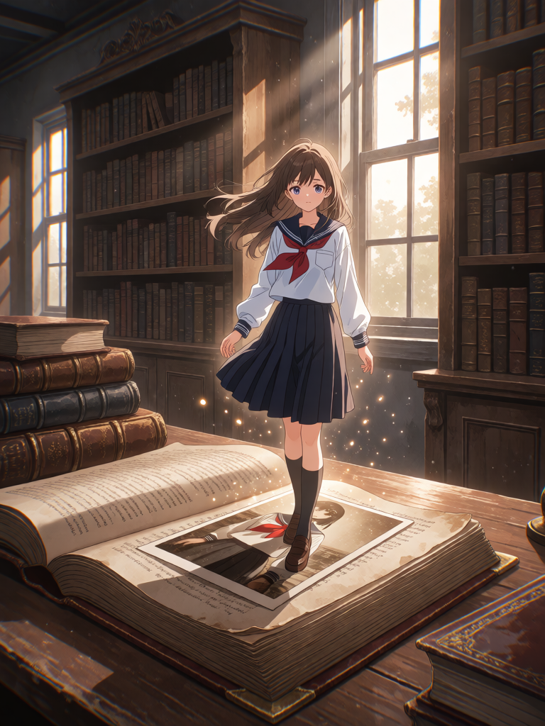Library Sun Dust
