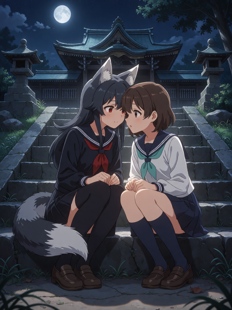 Moonlit Shrine Whispers