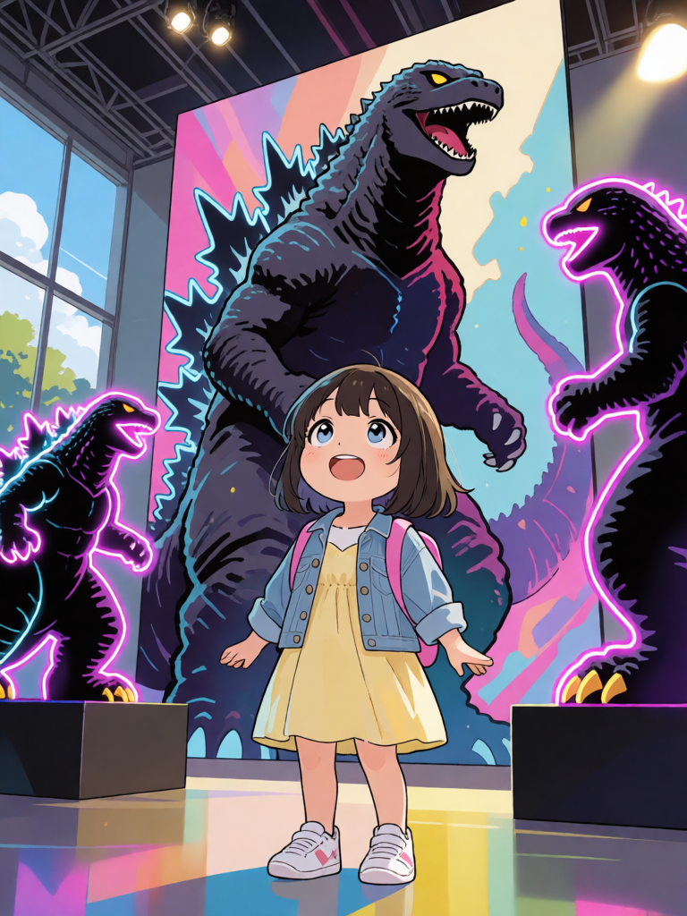 Neon Kaiju Wonderland