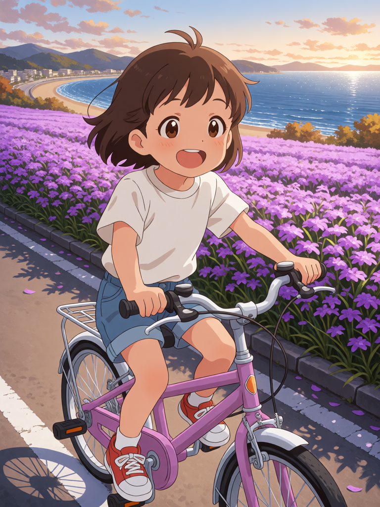 Purple Flower Ride