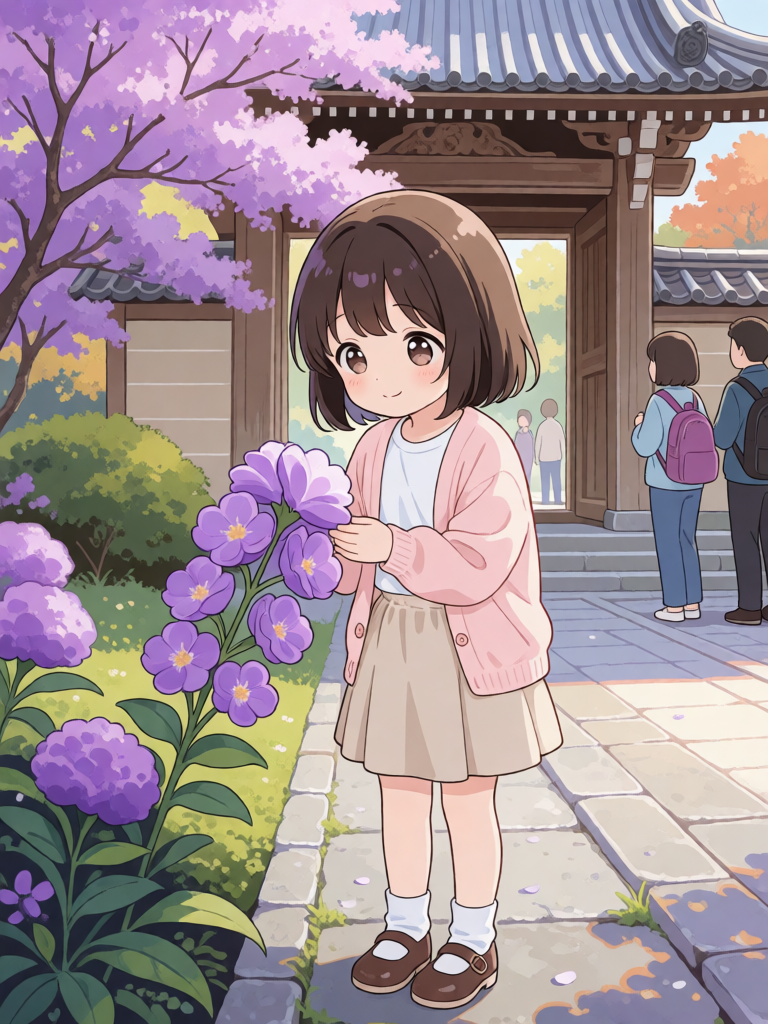 Purple Hagi Serenity