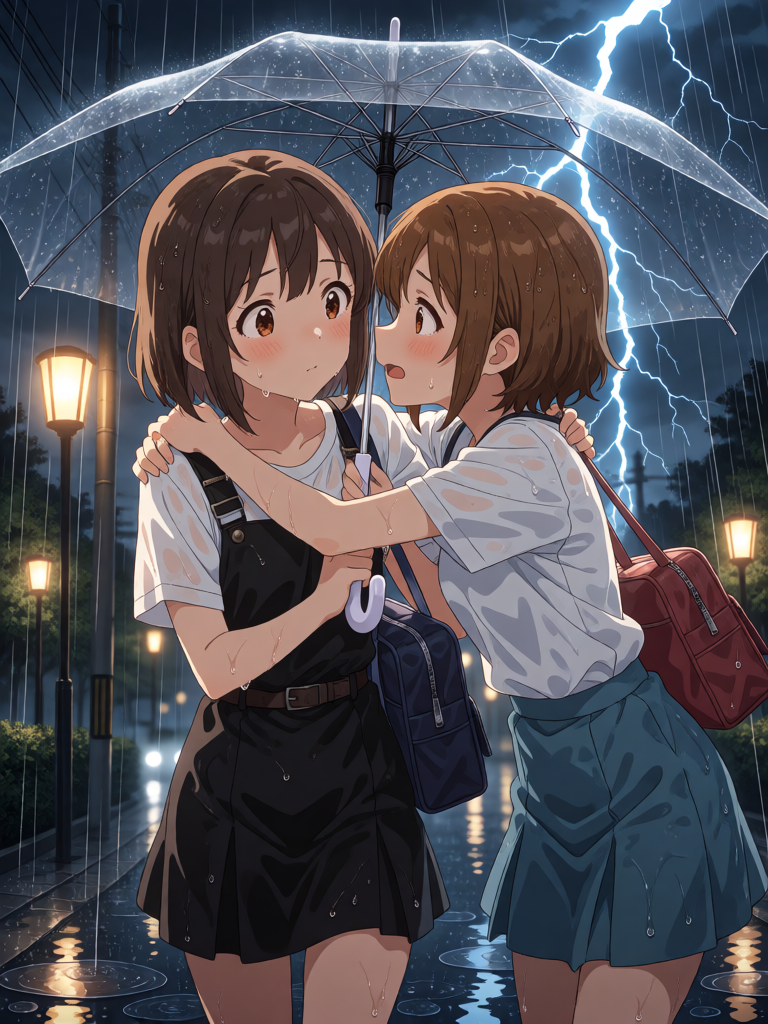 Rainy Evening Intimacy