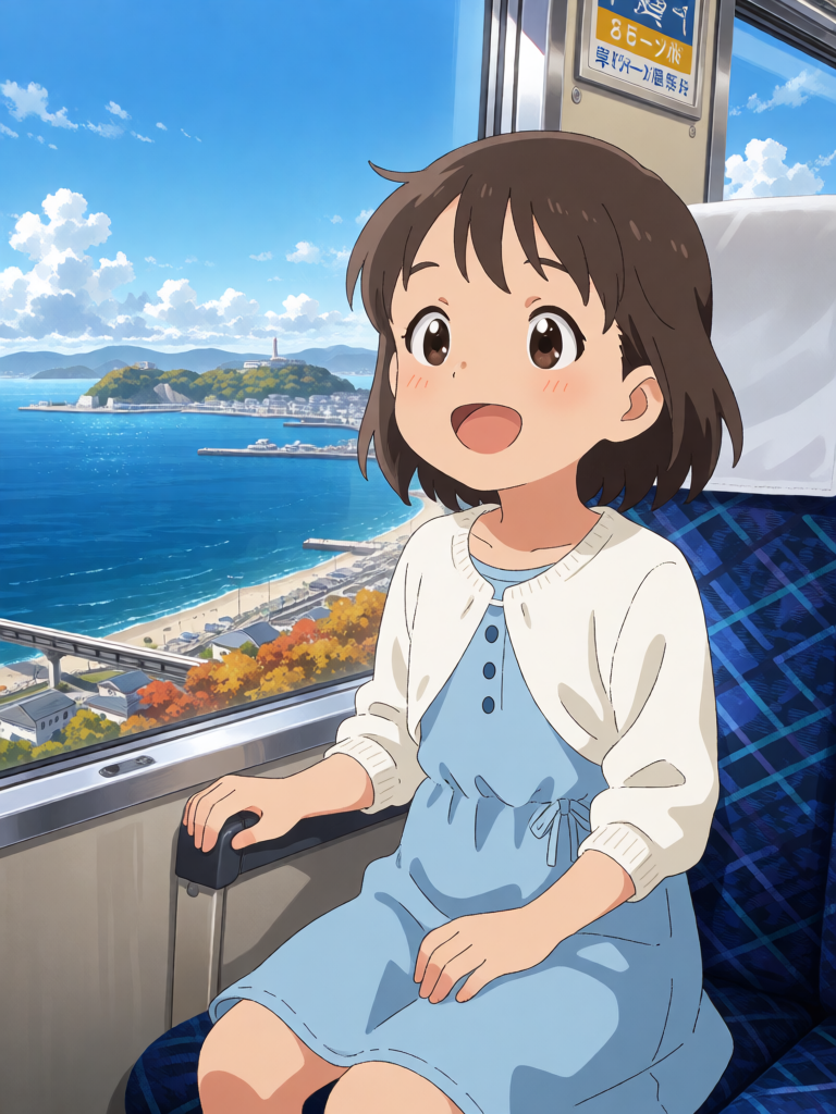 Seaside Train Vibes
