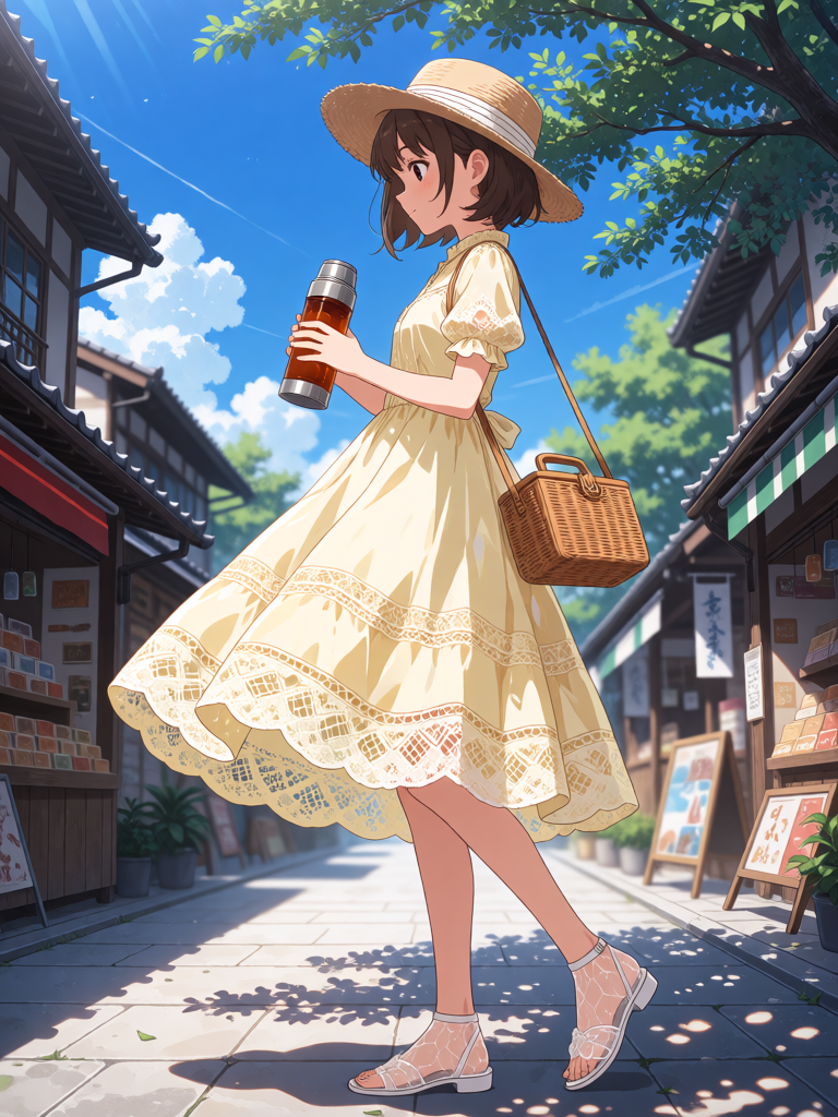 Serene Summer Walk