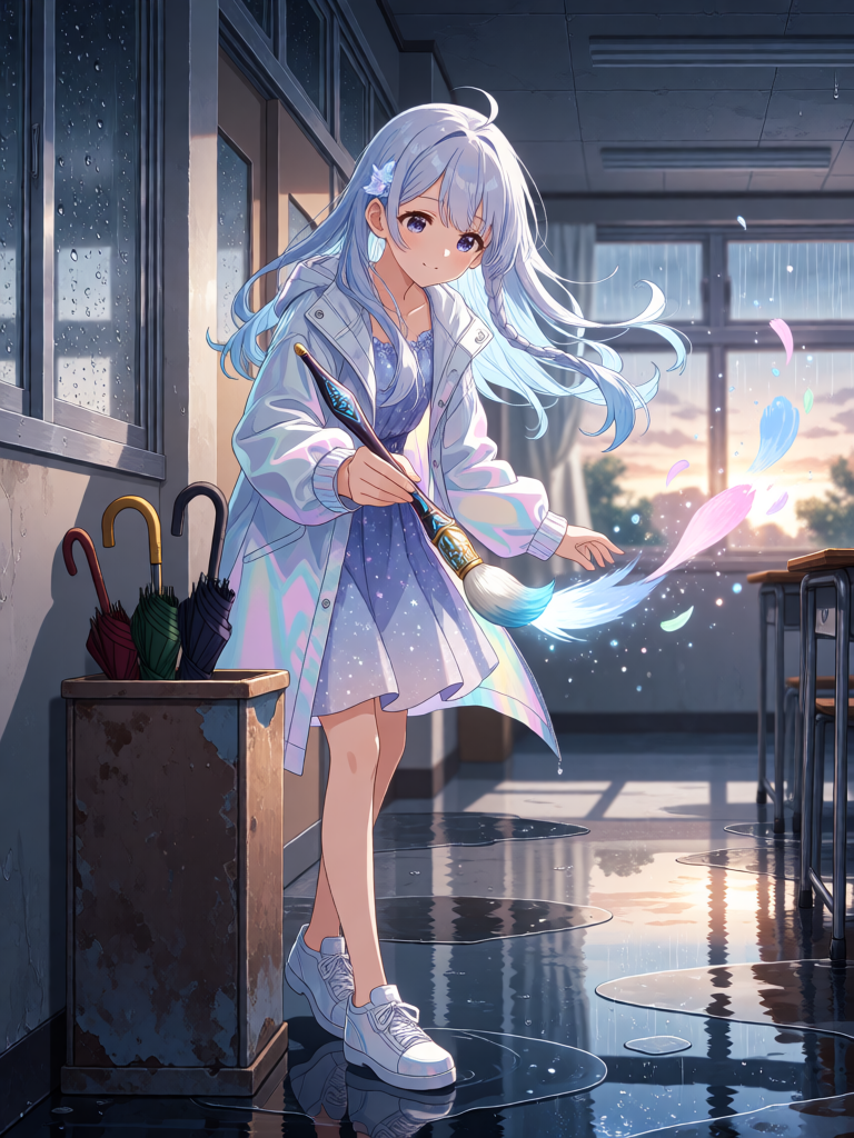 Silver Rain Afterglow