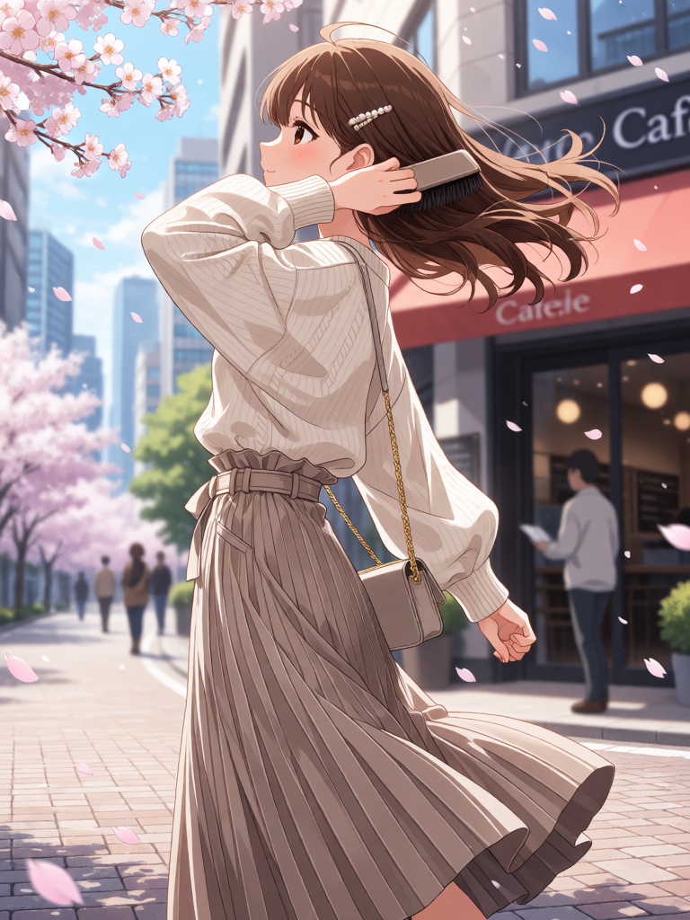 Spring Pastel Blossom Walk