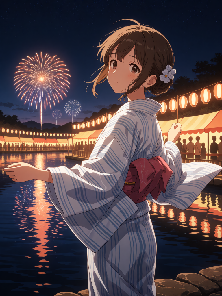 Summer Festival Evening Calm