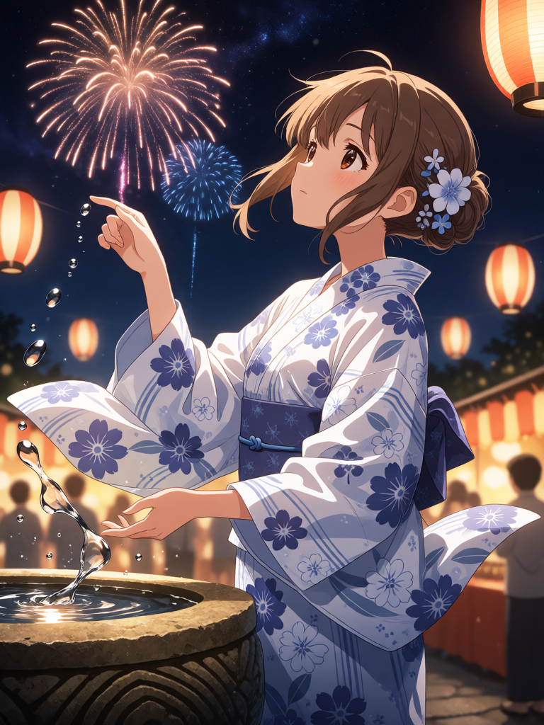 Summer Night Fireworks