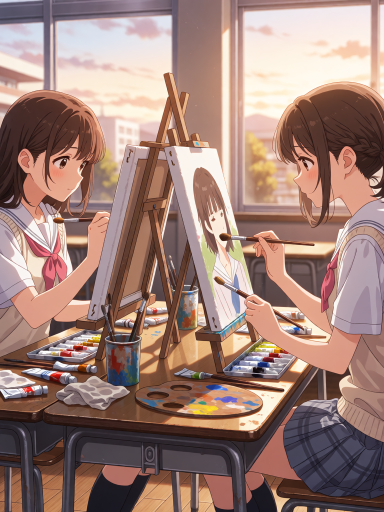 Sunlit Art Room Love