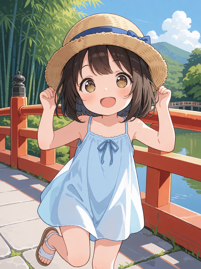 Sunny Bridge Summer