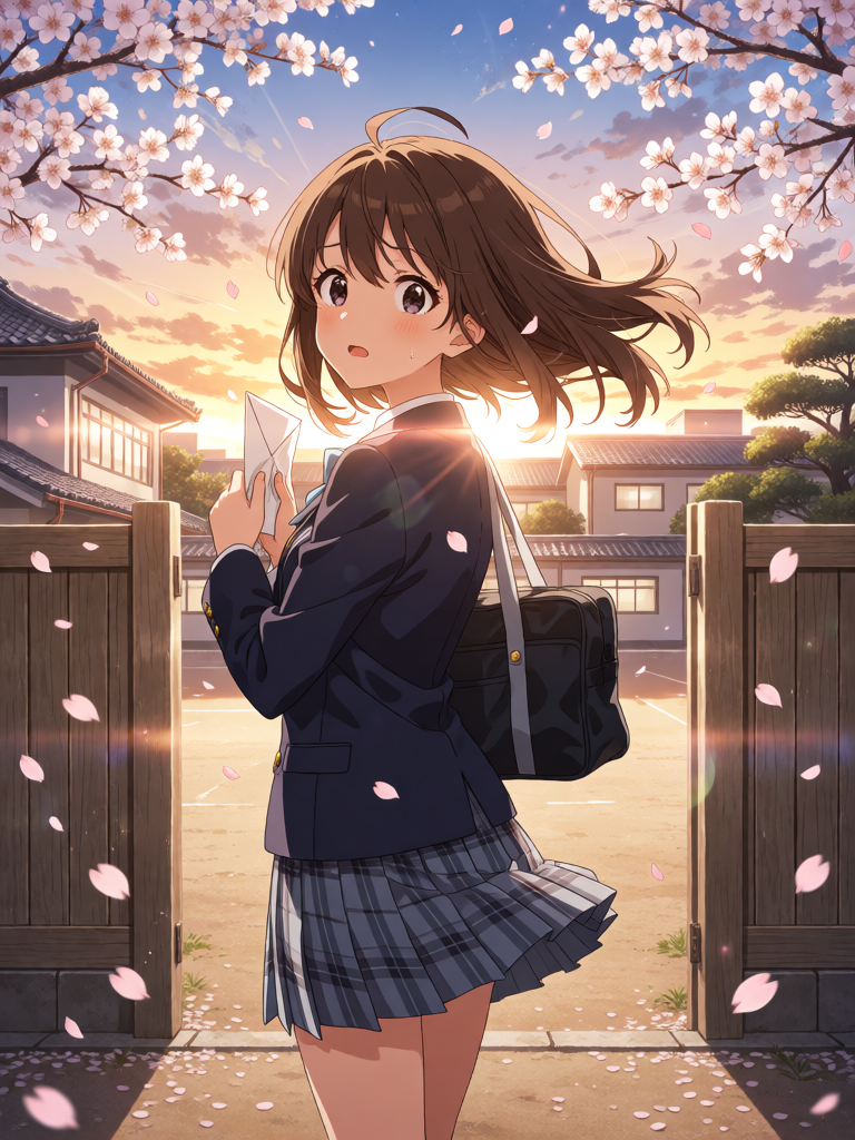 Sunset Petal Surprise