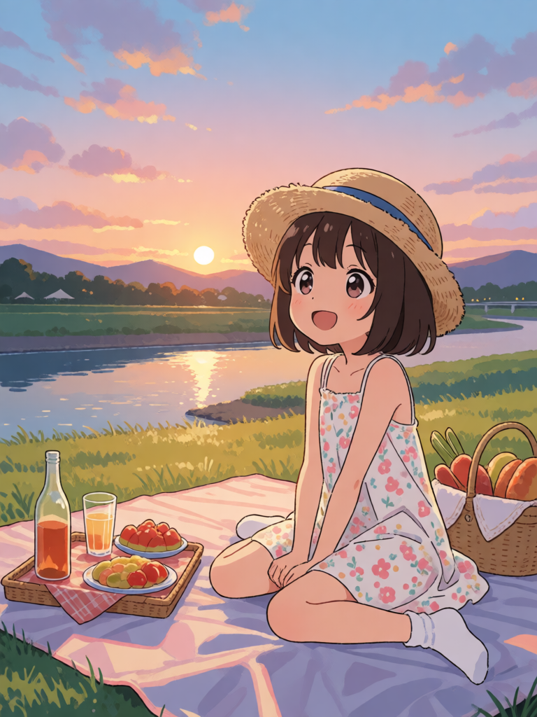 Sunset Picnic Vibes