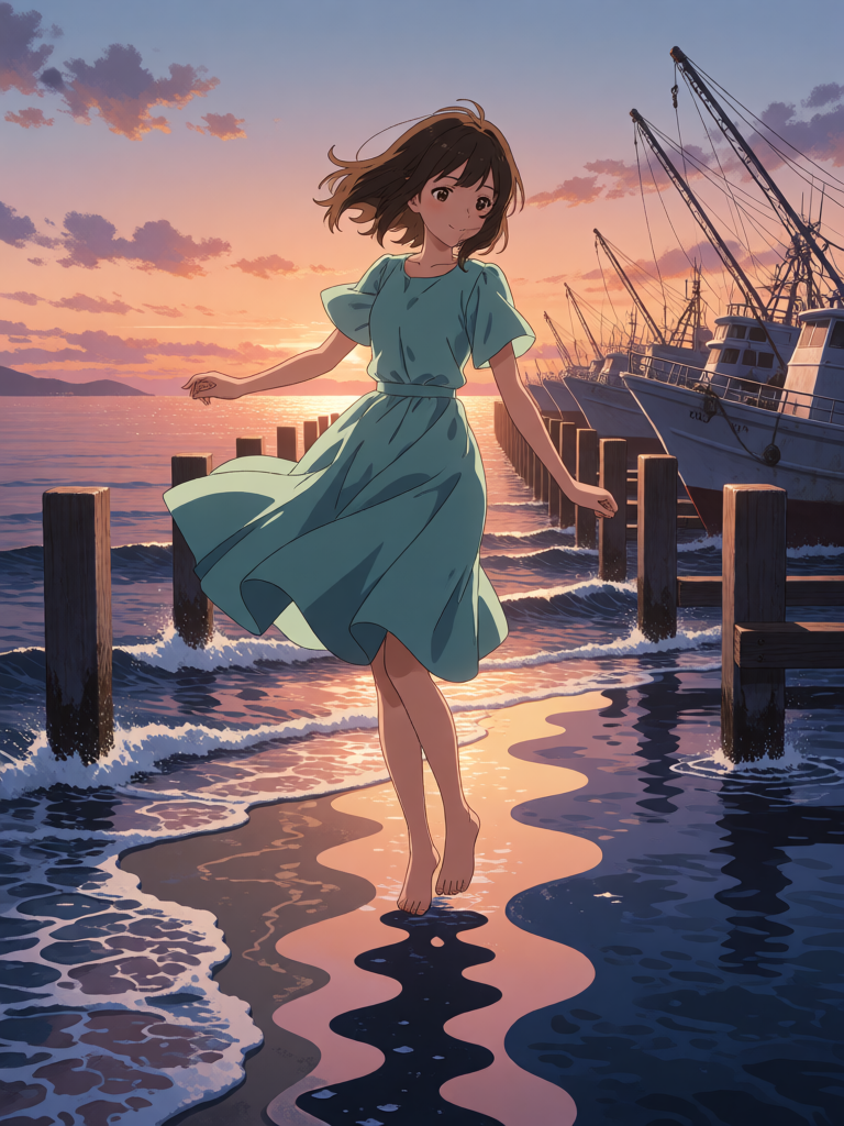 Sunset Pier Dance