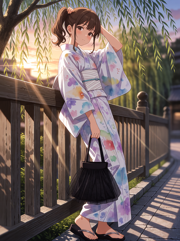 Sunset Yukata Slay
