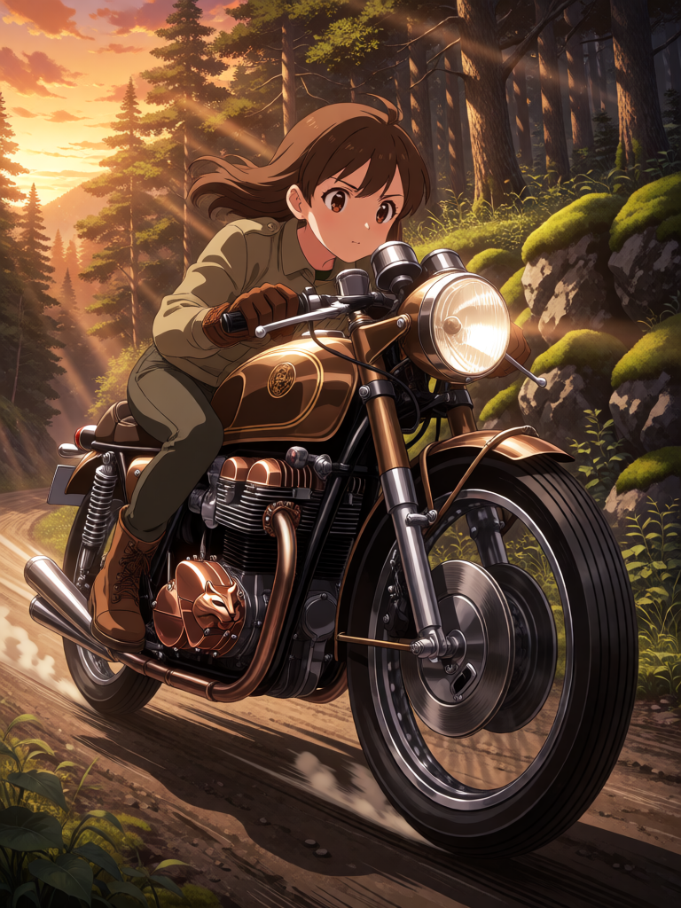 Vintage Forest Ride