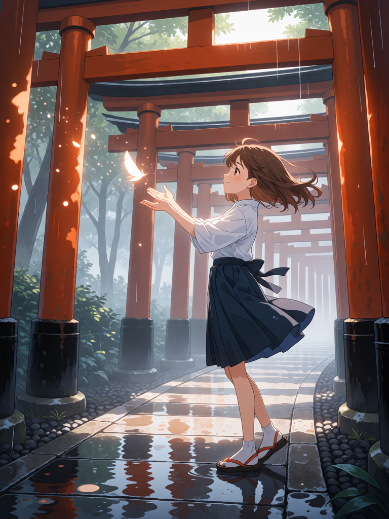 Wet Torii Mist Light