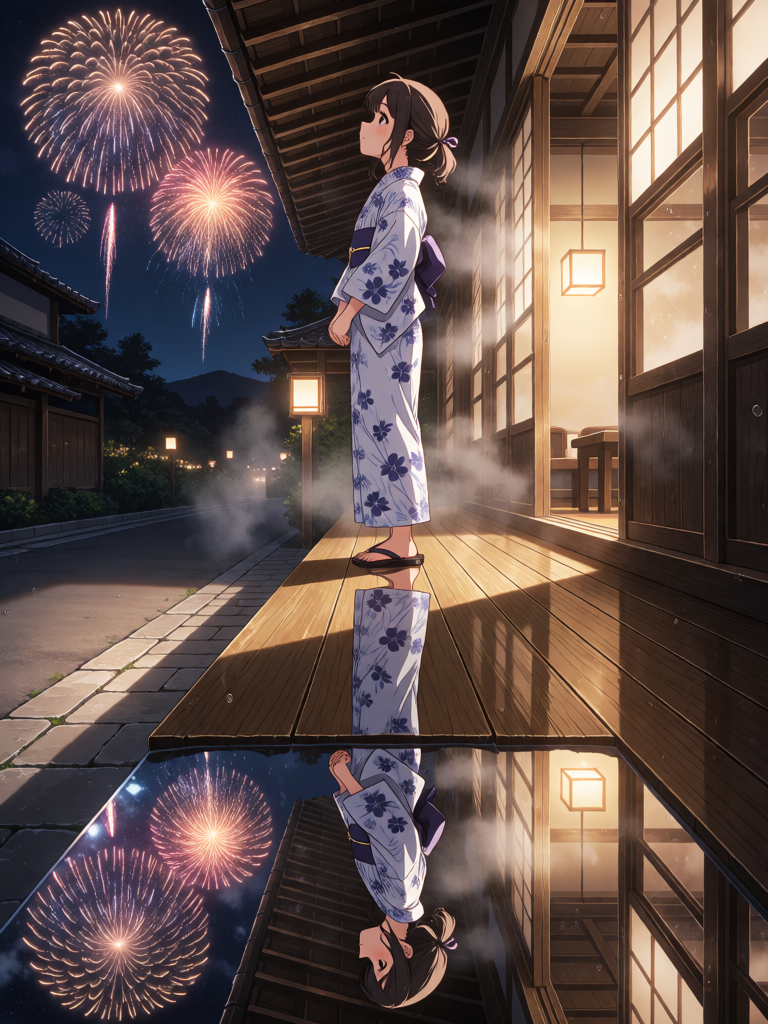 Yukata Firework Glow