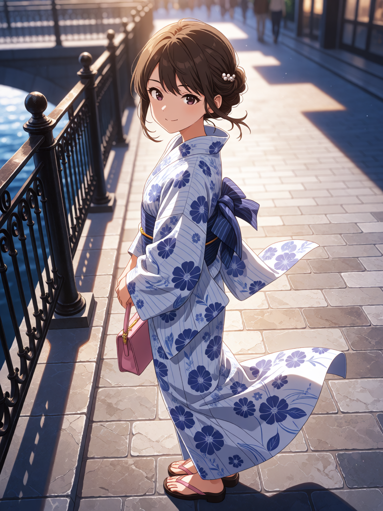 Yukata Morning Glow